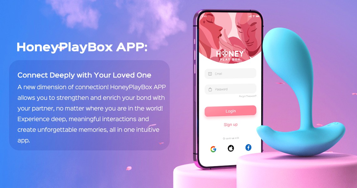 Loli - vibromasseur avec application pour le point G et le clitoris
