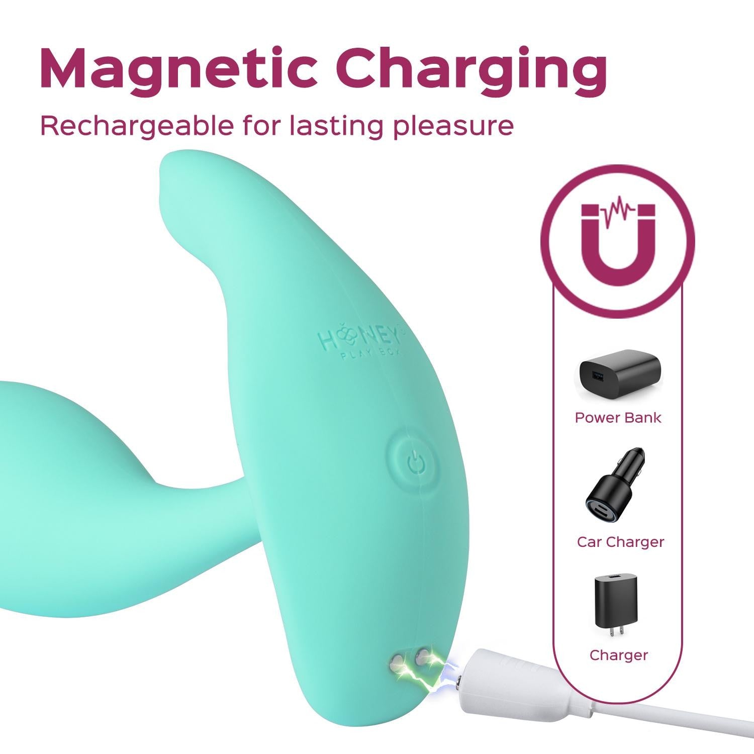 Loli - vibromasseur avec application pour le point G et le clitoris