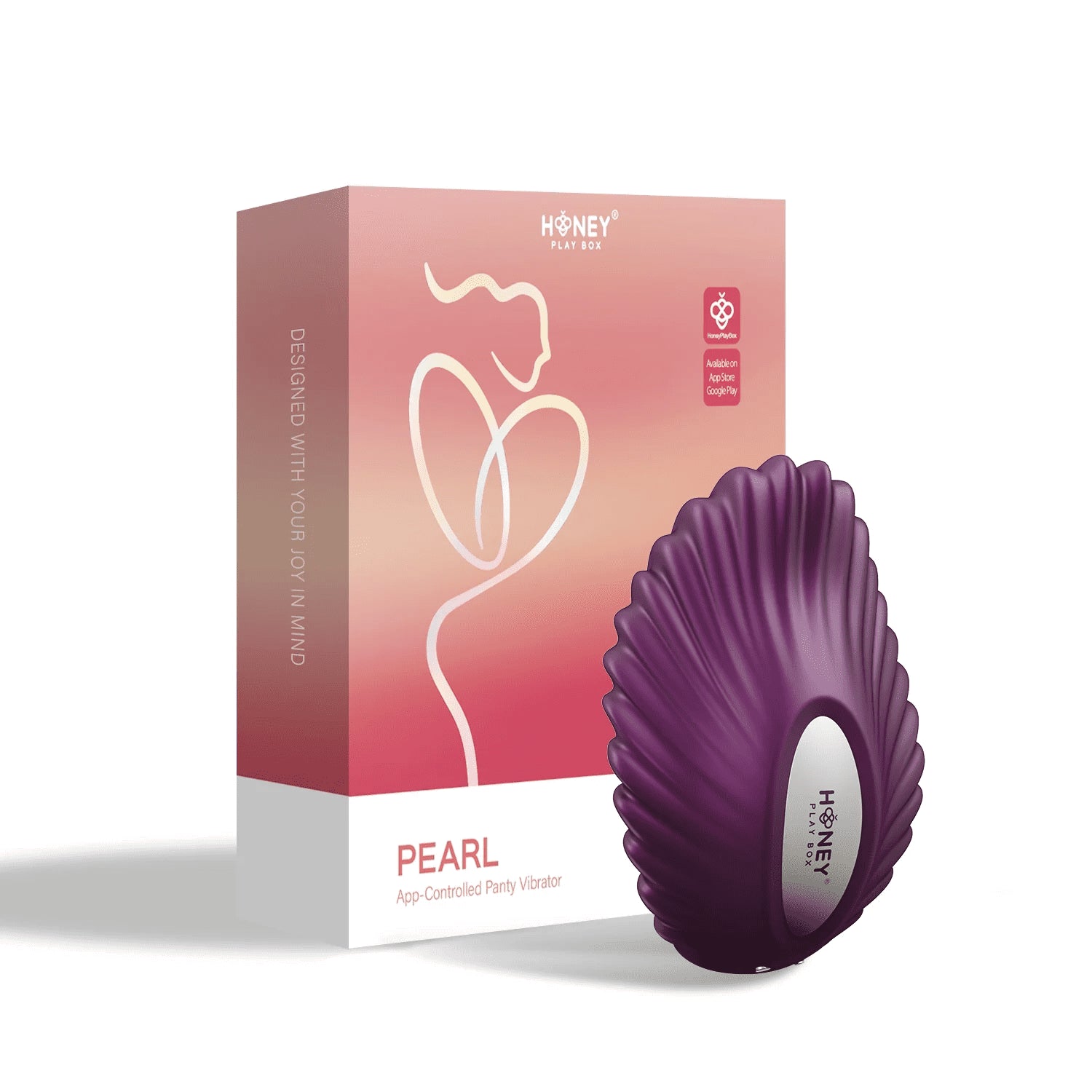 Pearl - Vibromasseur magnétique contrôlé par application