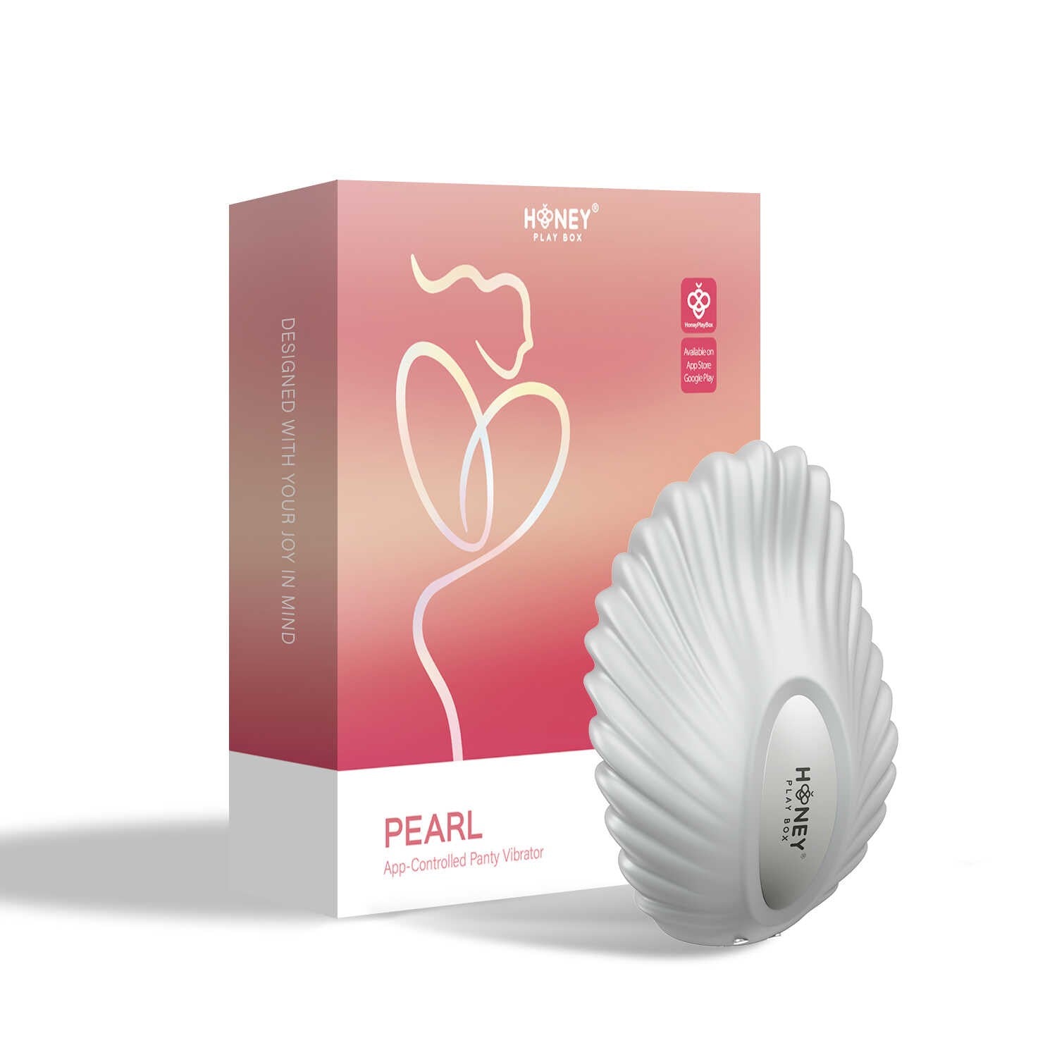Pearl - Vibromasseur magnétique contrôlé par application