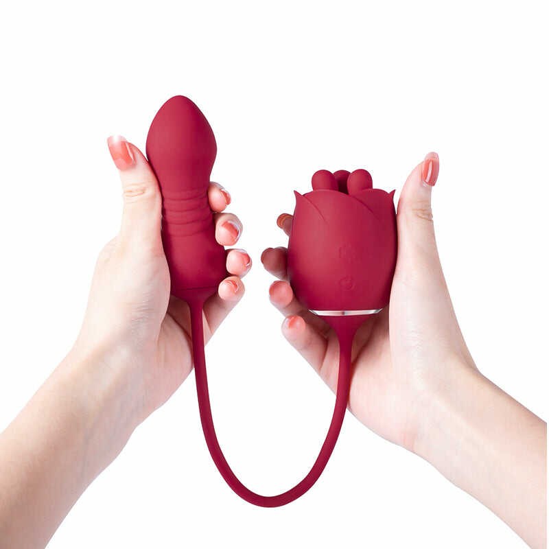 Rosa - Vibromasseur Rotatif - Va et Vient