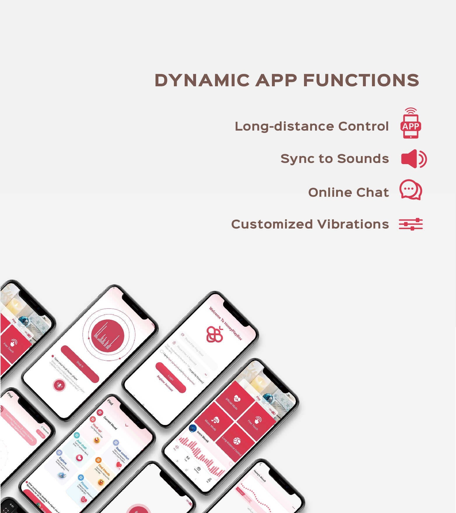 Lili - Oeuf vibrant contrôlé par application