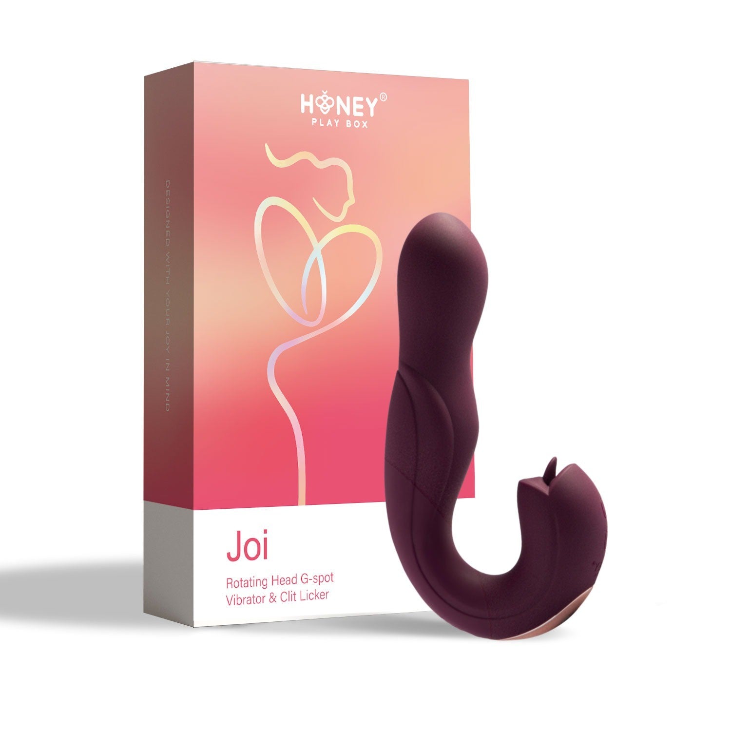 Joi - Vibromasseur tête rotative et stimulateur clitoridien