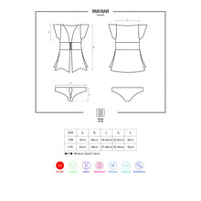 Charger l&#39;image dans la galerie, 868-BAB-1 Babydoll - Noir